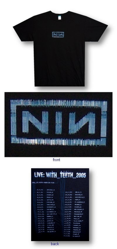 Nine Inch Nails Fall Dates Concert T-shirt - S