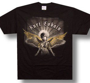 Kurt Cobain Angel T-shirt