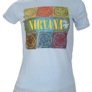Nirvana Smile Box Jr. White T-Shirt