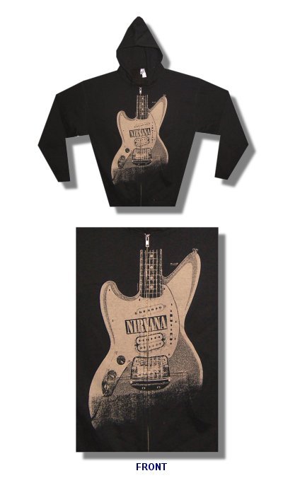 nirvana zip hoodie