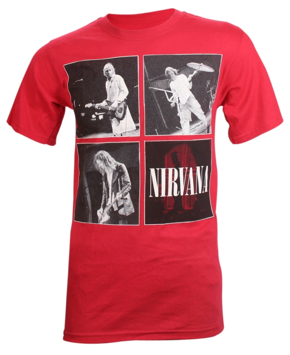 Nirvana Square Logo T-shirt - XL