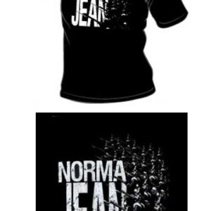 Norma Jean Charge Youth Black T-Shirt Large Only