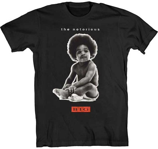 Notorius B.I.G. Ready To Die black t-shirt