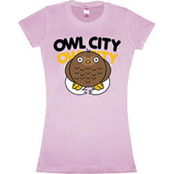 Owl City Baby Owl Jr Pink T-Shirt XL Only
