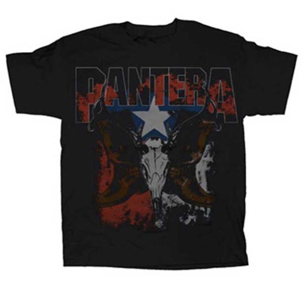Pantera Walk With Me Youth Black T-shirt