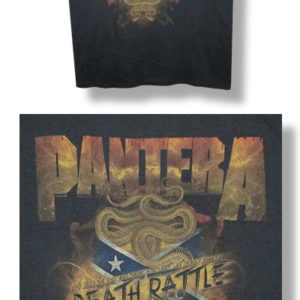 Pantera Death Rattle Mens Black T-shirt