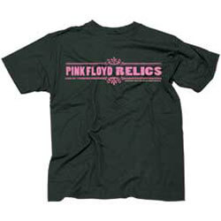 Pink Floyd Relics Mens Black T-Shirt Small Only
