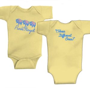 Pink Floyd 3 Pigs Infant One Piece Yellow