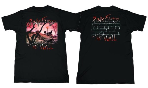 Pink Floyd Meadow Mens Black T-Shirt