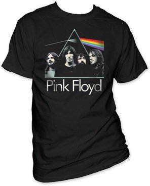 Pink Floyd DSOTM Band Black Mens T-shirt - XXL Only