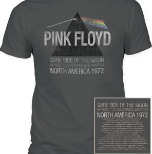 Pink Floyd Piece For Assorted Lunatics Mens Gray T-Shirt