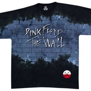 Pink Floyd Brick In The Wall Tie Dye Mens Tie dye T-shirt