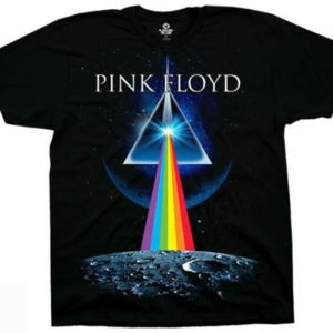 Pink Floyd DSOTM Invasion Mens Black T-shirt