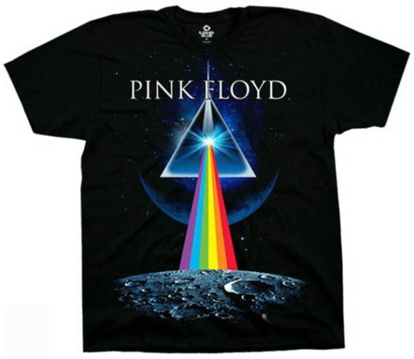 Pink Floyd DSOTM Invasion Mens Black T-shirt