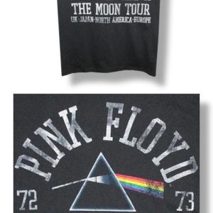 Pink Floyd DSOTM 72'-73' Tour Mens Black T-shirt