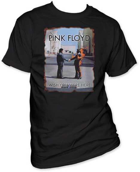 Pink Floyd Wish You Were Here Burnt T-shirt