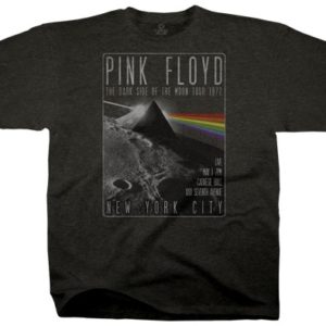 Pink Floyd Dark Side Live Mens Gray T-shirt