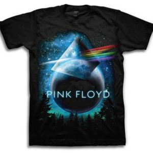 Pink Floyd DSOTM Forest Mens Black T-Shirt