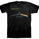 Pink Floyd Double Sided DSOTM Mens T-shirt Black