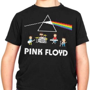 Pink Floyd 8-bit Toddler Black T-shirt