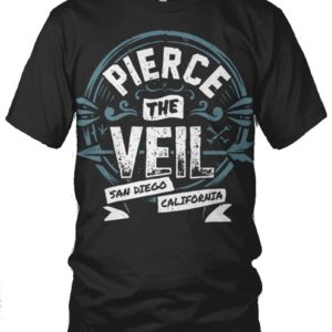 Pierce the Veil Seal Mens Black T-shirt