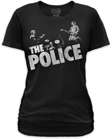 The Police Zenyatta Trio Jr Black T-shirt
