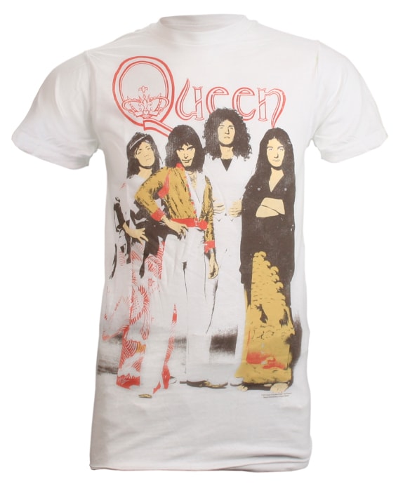 queen band shirt vintage