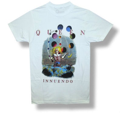 Queen Innuendo 30/1 T-shirt - 3XL
