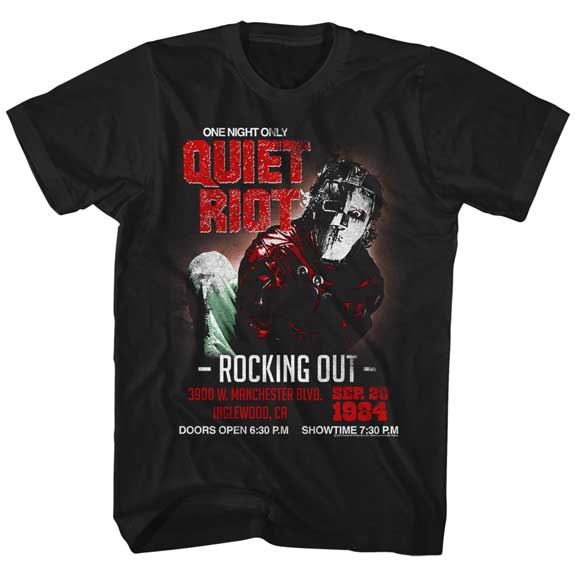 Quiet Riot Rocking Out T-shirt