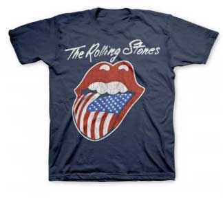 The Rolling Stones US Flag Youth Blue T-shirt
