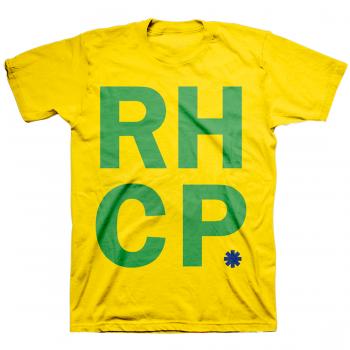 Red Hot Chili Peppers Brazil Colors T-shirt