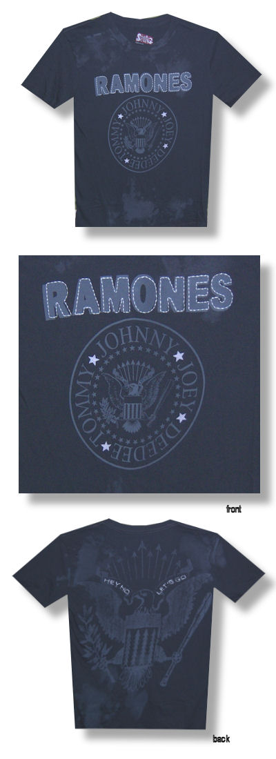 Ramones High End Vintage Mens Gray T-shirt