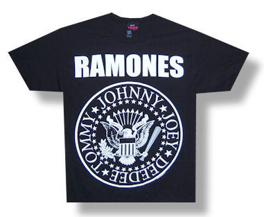 Ramones L Seal Mens Black T-shirt