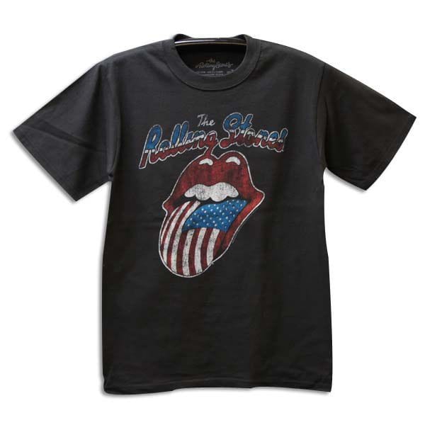 Rolling Stones Vintage 1978 Tour America Tee Gray Mens T-shirt