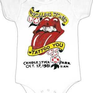 Rolling Stones Tattoo You Baby One Piece