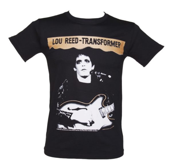 Lou Reed Transformer Mens Black T-shirt