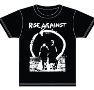 Rise Against Chosen Path Mens Black T-Shirt Small Only
