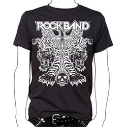 Rock Band White Tiger T-shirt - Band Tees