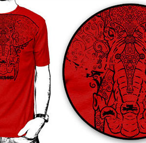 Rock Band Elephant T-shirt