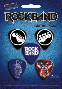Rock Band 5 Guitar Pick Set