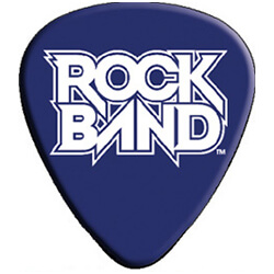 Rock Band Logo Pick