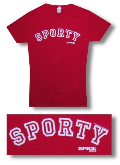 Spice Girls Sporty Spice Jr Red T-shirt