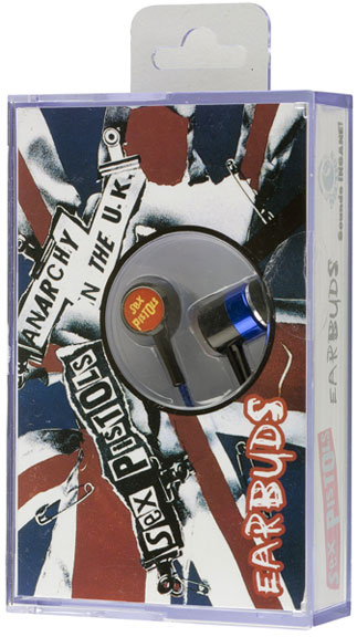 Sex Pistols Cassette Earbuds - OSFA