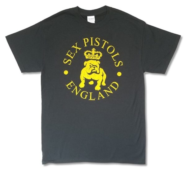 Sex Pistols Bulldog Mens Black T-shirt