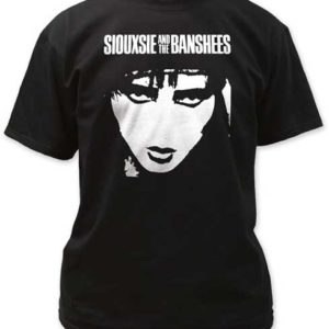 Siouxsie and the Banshees Face Black T-shirt