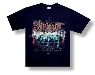 Slipknot Corrosion Logo Mens Black T-Shirt