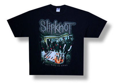 Slipknot Fire Bed Mens Black T-shirt