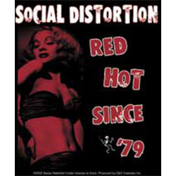 Social Distortion Hot Sticker - M