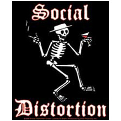 Social Distortion Skel Sticker - M