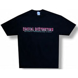Social Distortion 30 Years Mens Black T-shirt Medium Only